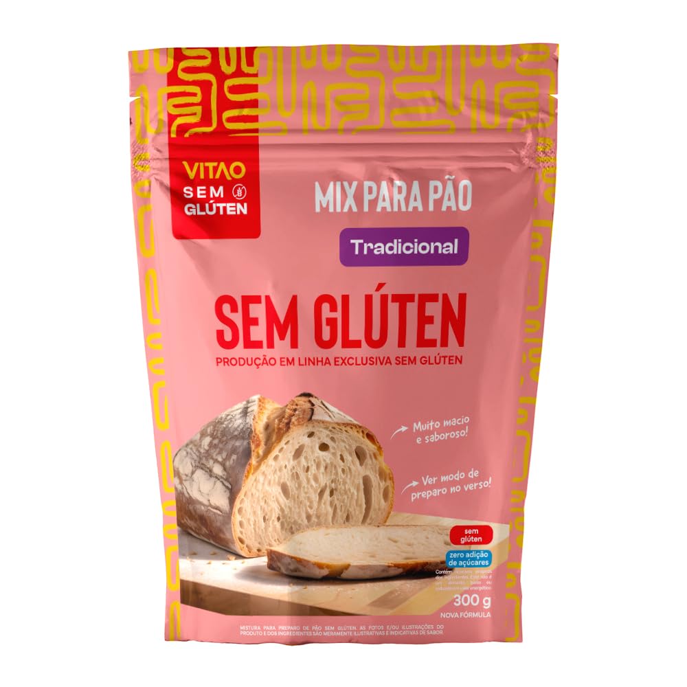 Vitao Mix Pão Sem Glúten: O Sabor Tradicional Sem Restrições
