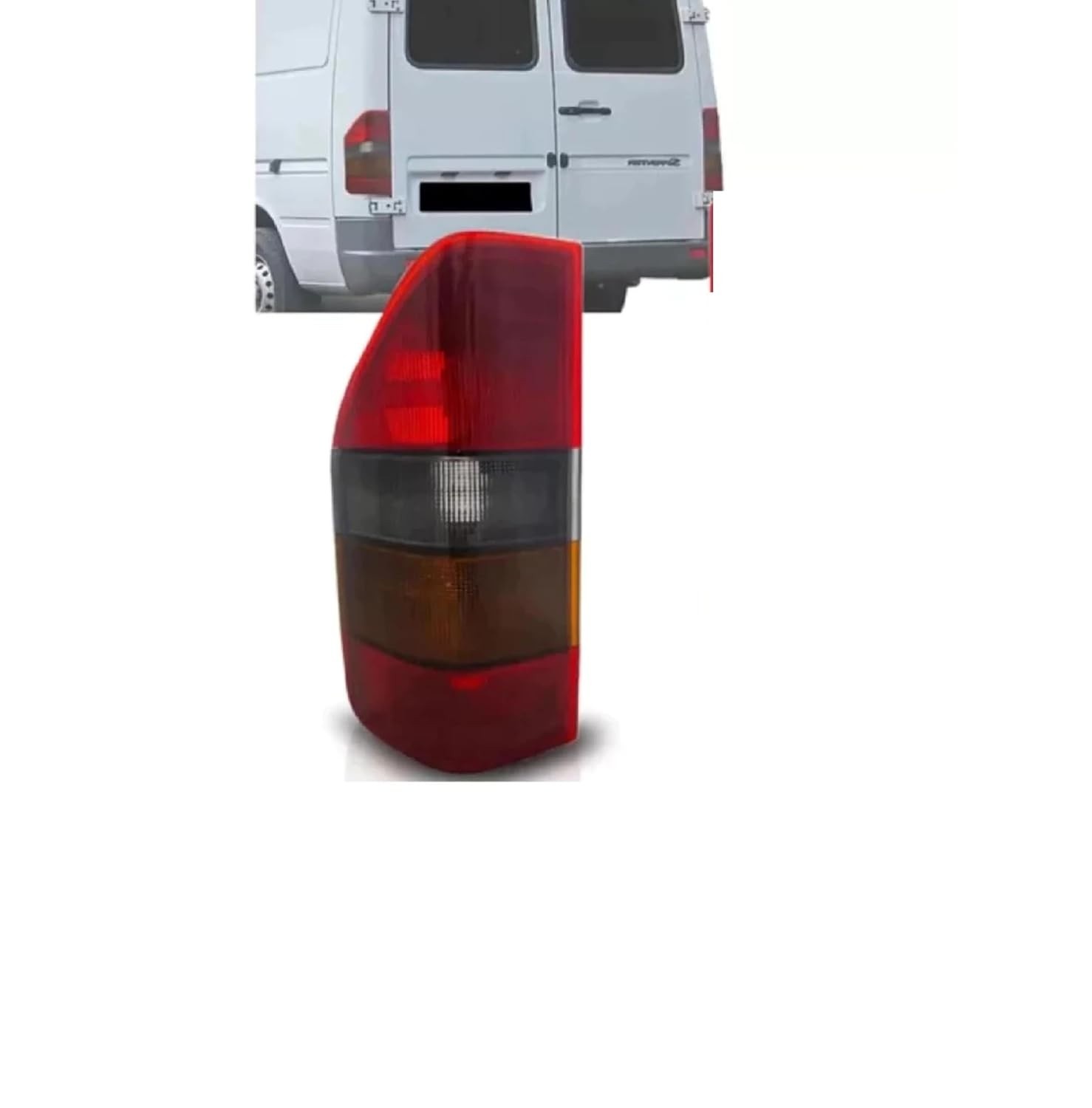 Lanterna Traseira Sprinter 95-02 Fumê Direita - Design Moderno e Segurança