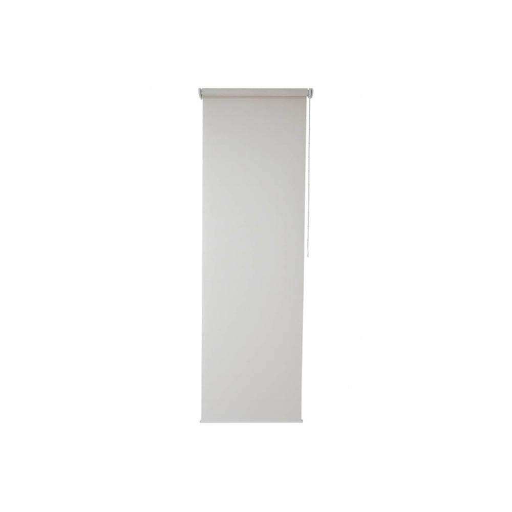 Persiana Rolo Tela Solar 0,60L x 2,60Alt Branca - Filtro de Luz com Trama 5%