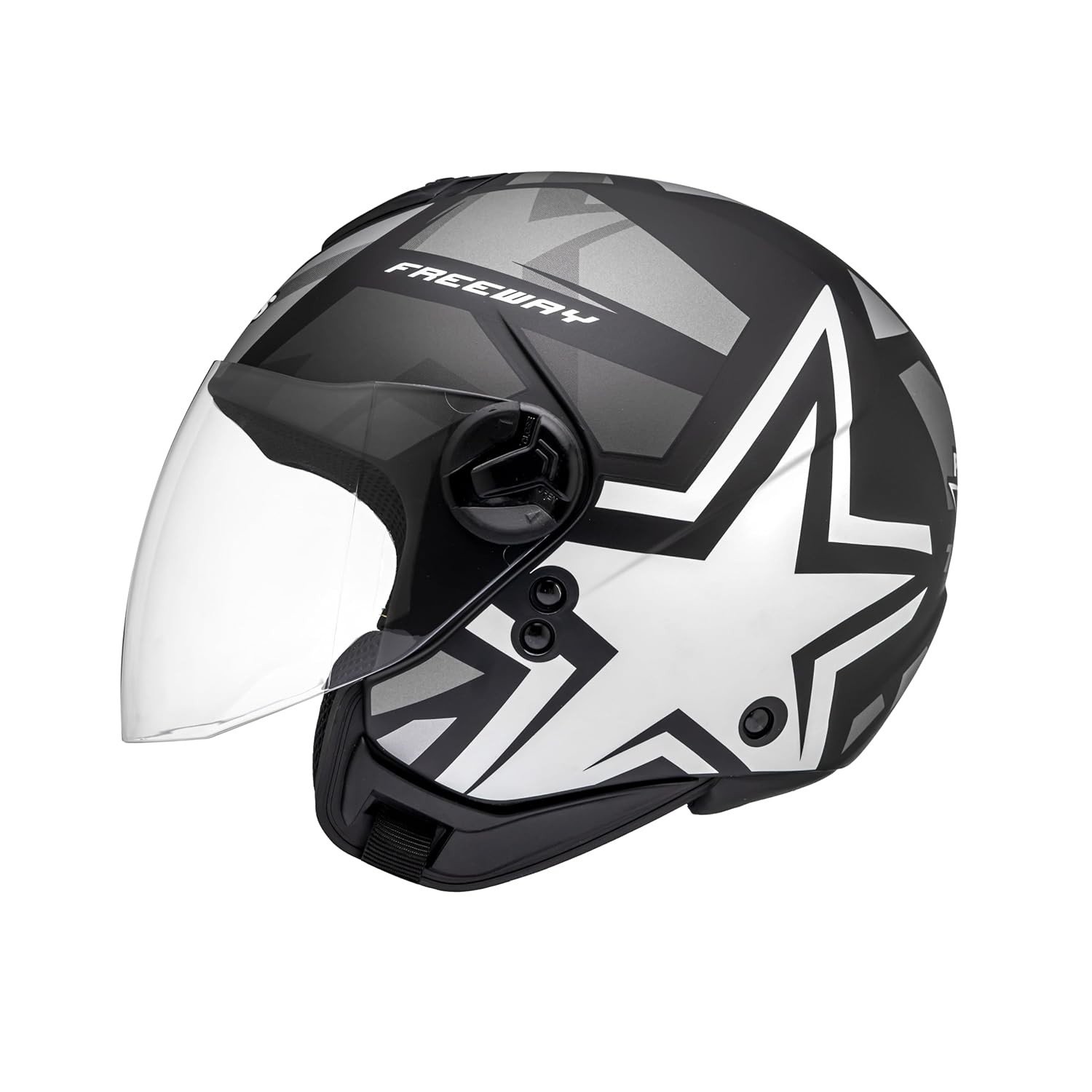 Capacete Peels Freeway 1 St Preto: Segurança e Estilo para Sua Moto