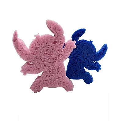 Esponja de Banho Infantil Stitch – Diversão e Higiene em 1!