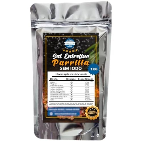 Sal Artesanal para Churrasco Parrilla 1 KG