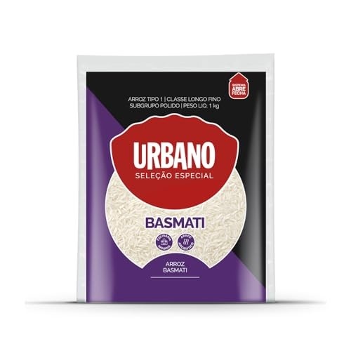 Urbano, Arroz Basmati, Tipo 1, Seleção Especial - 1 kg