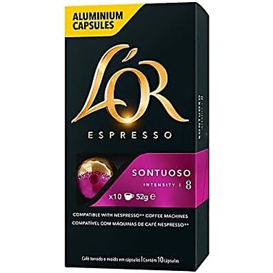 L'OR Café L'Or Cápsula Sontuoso - 1 Unidade Com 10 Cápsulas