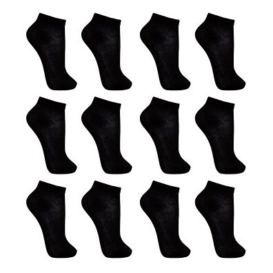 10 Pares Meia Cano Curto Dryfit Preto – Conforto e Estilo para Todo Dia