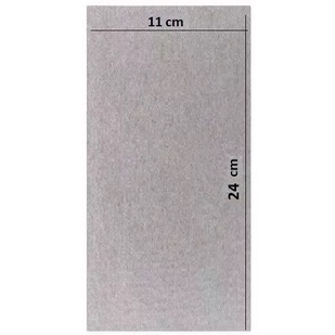 10 Pçs Tampa de Mica 24x11 Universal para Micro-ondas