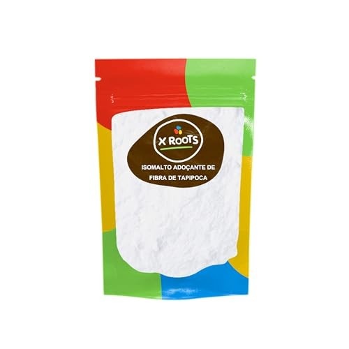 Isomalte 100% Puro Comestível 500g Embalagem Abre e Fecha x roots