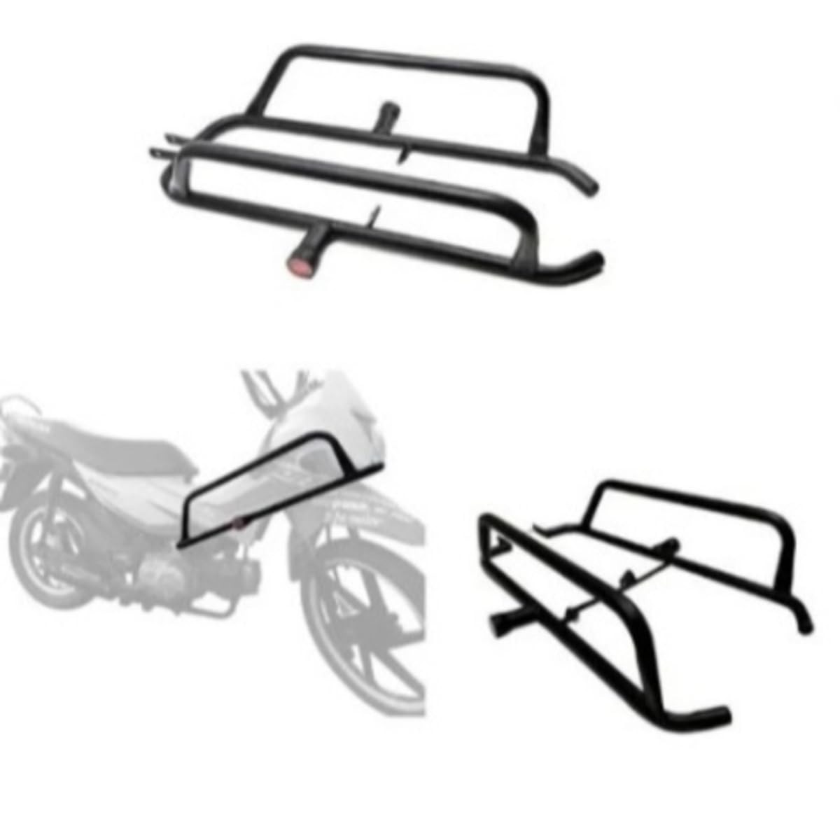Protetor de Motor e Carenagem Point Preto para Honda Pop 100 e 110 Novo