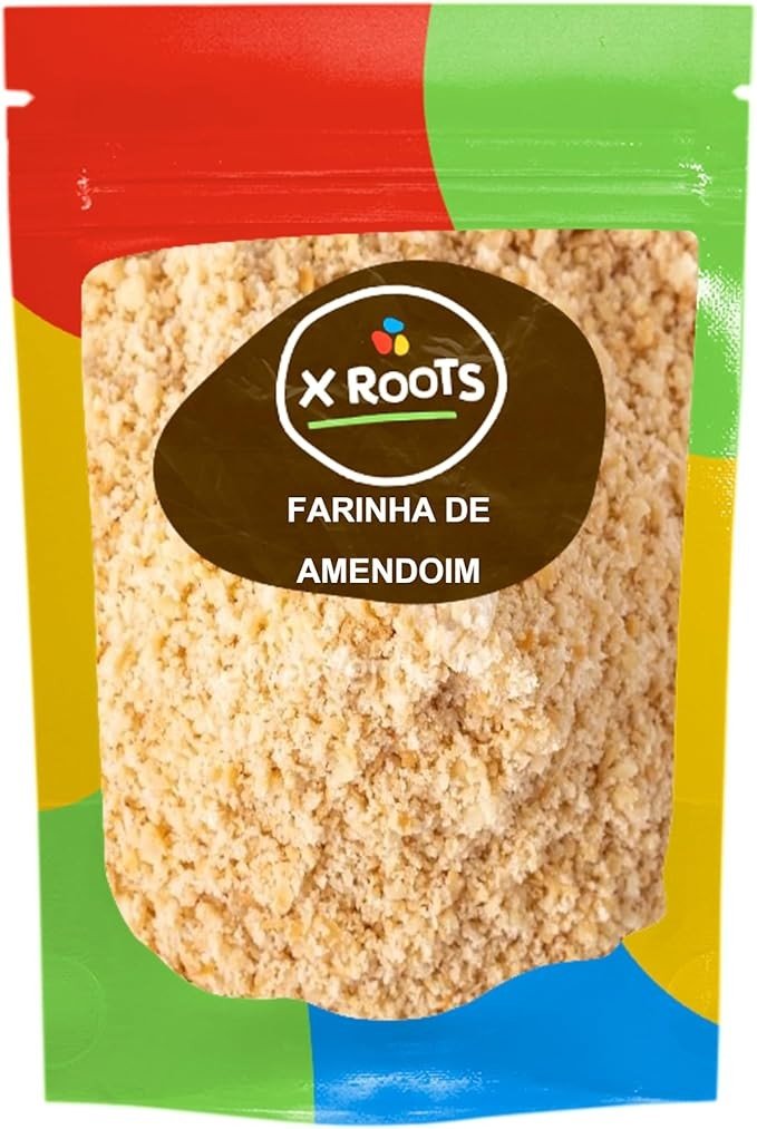Farinha de Amendoim 100% Pura 500gr - X Roots