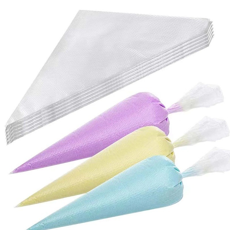 100 Sacos de Confeitar Descartáveis para Bolo e Cupcakes – Ideal para Profissionais e Amadores!