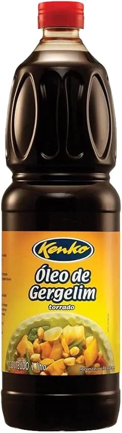 Óleo de Gergelim Torrado, Preto, Kenko 1000 ml