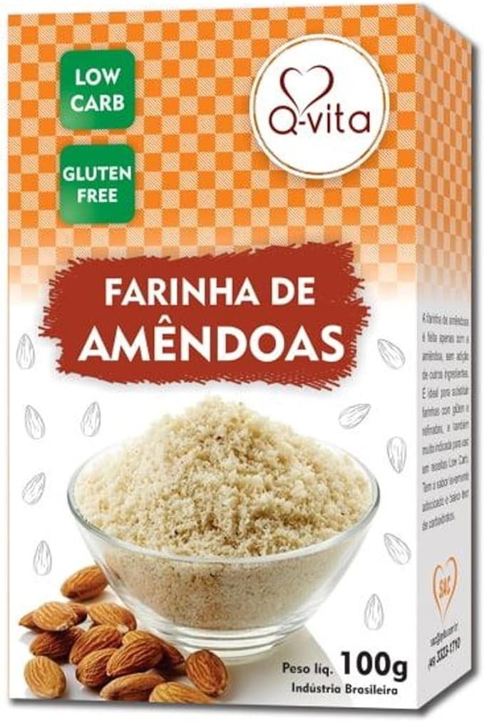 Farinha de Amendoas QVita 100g
