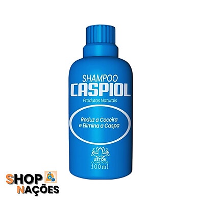 Xô Caspa e Piolho: Kit 3 Shampoo Caspiol 100ml