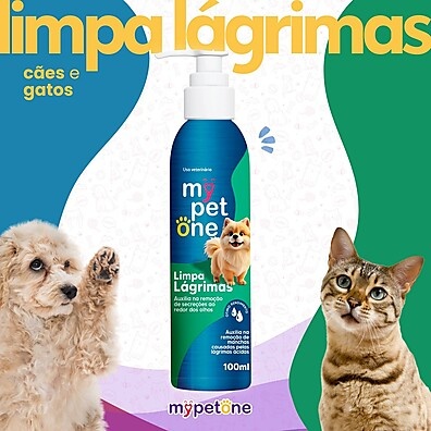 Adeus, Manchinhas! Limpa Lágrimas Mypetone 100mL