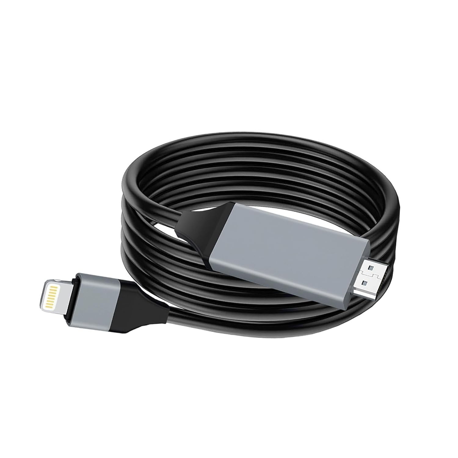 Cabo HDMI Certificado Apple MFi para iPhone: Transmita em HD 1080p para TV