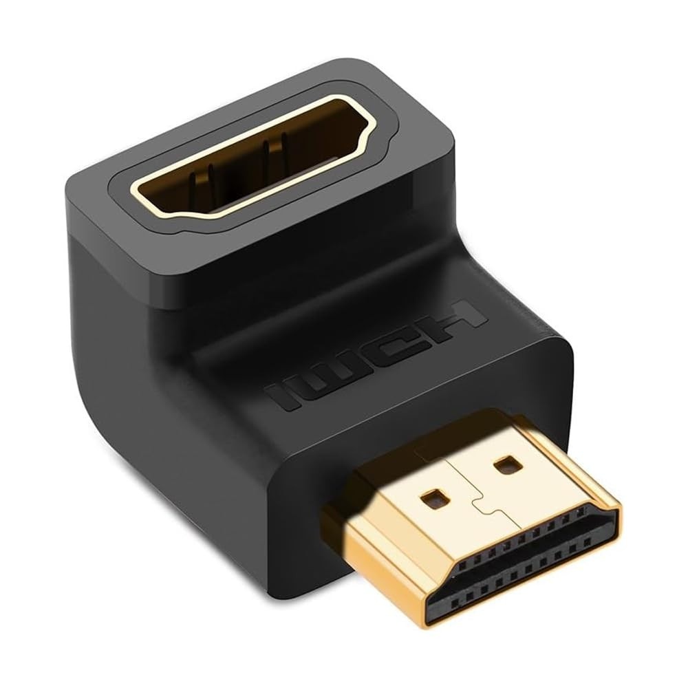 Adaptador HDMI 90 Graus MPOWER: Conexão Perfeita e Imagem 1080p