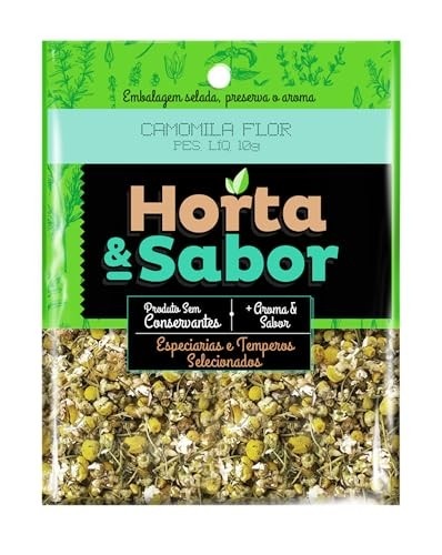 Camomila Flor Horta e Sabor 10g