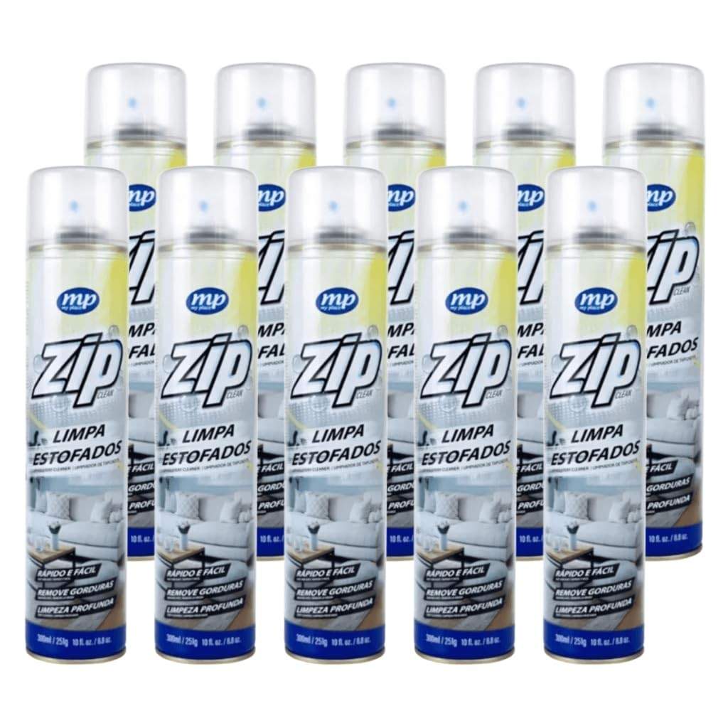 Kit 10x Spray Limpa Estofados My Place ZIP 300ml - Limpeza Profunda e Versátil