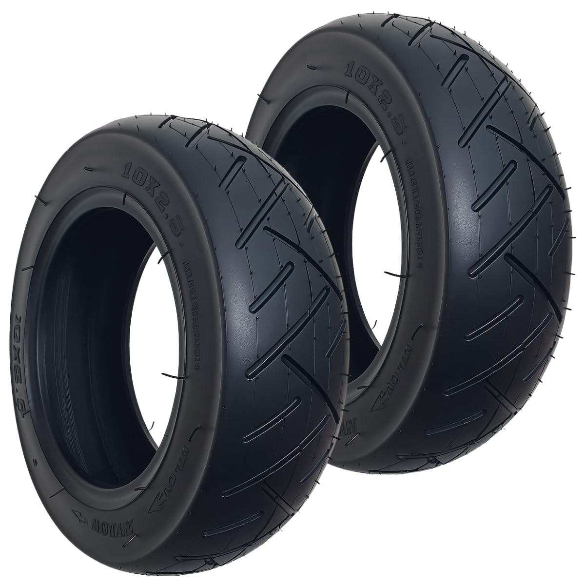 Kit 2 Pneus 10x2.50 para Patinete Elétrico - Alta Performance e Segurança