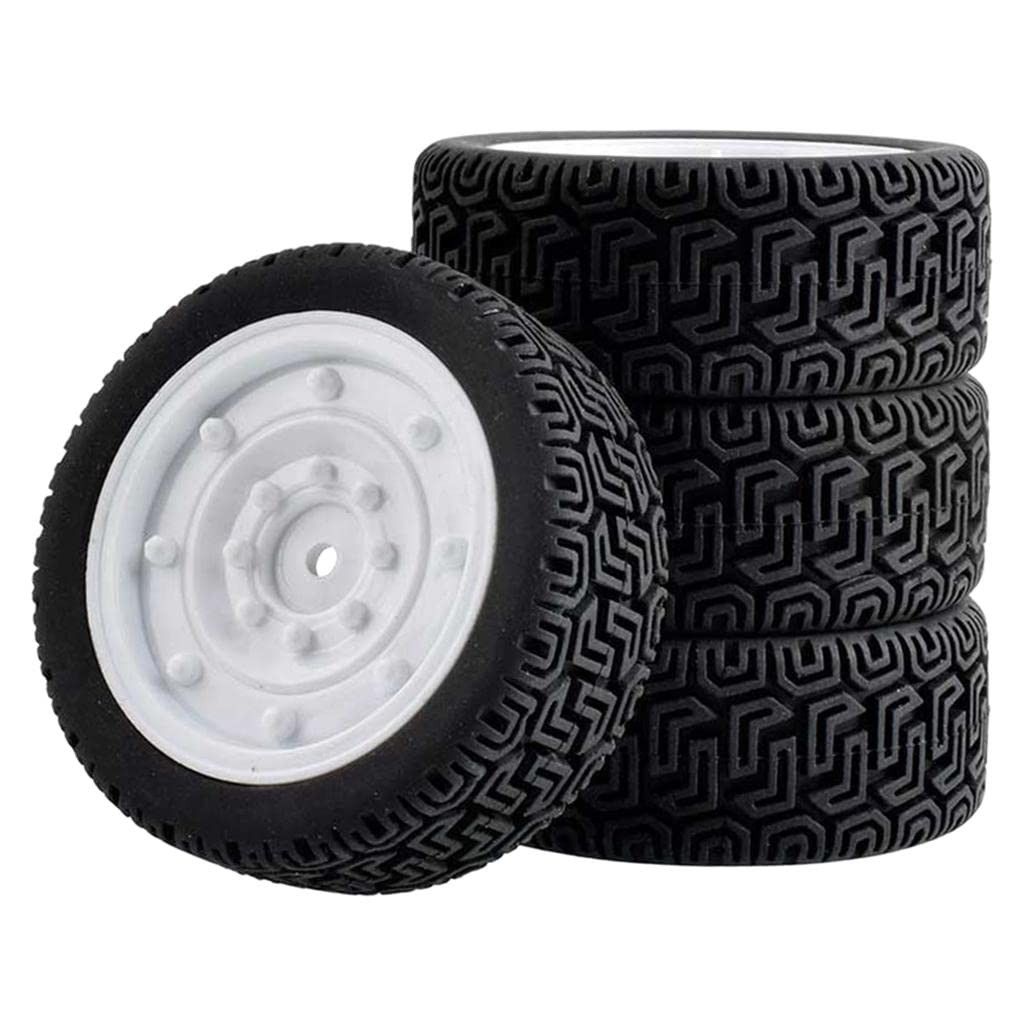 Pneus de Metal e Borracha Wltoys 144001 1/10: Tração e Estabilidade Off-Road