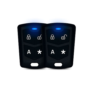 Alarme Carro Universal com 2 Controles e Sirene 110dB