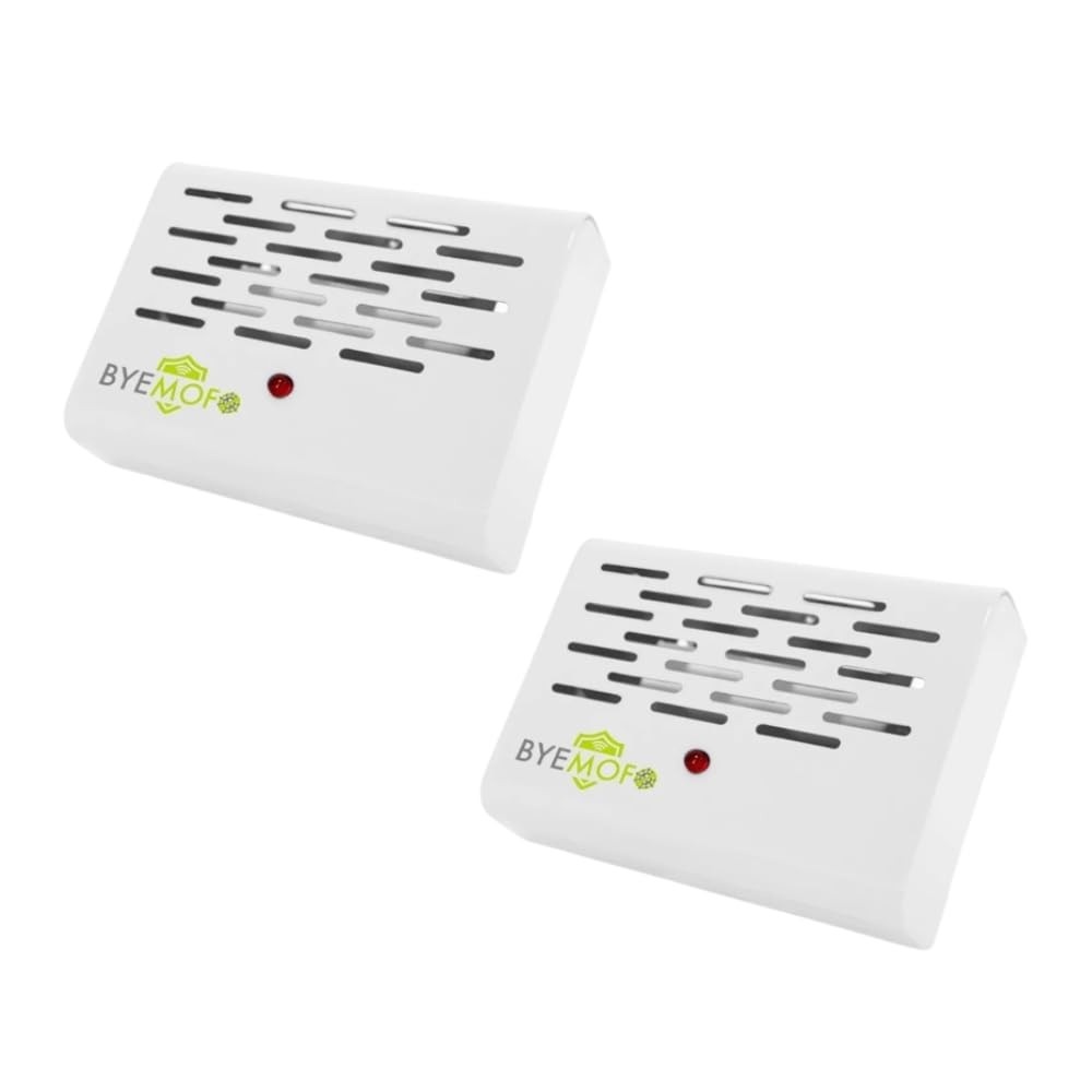Kit 2x Anti-Mofo Eletrônico Byemofo 110V - Combate Fungos, Bolor e Umidade sem Produtos Químicos