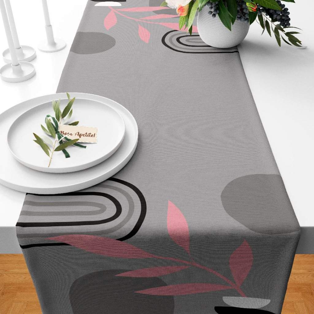 Trilho Caminho de Mesa Essência Verde 110x35cm