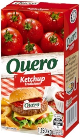 Ketchup Tradicional Quero Tp 1,150g