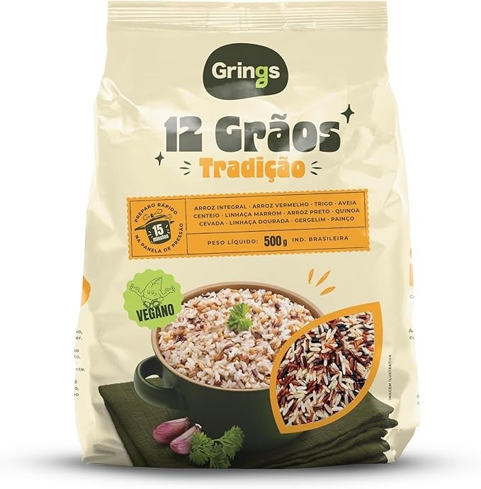 Grings 12 Grãos 500G