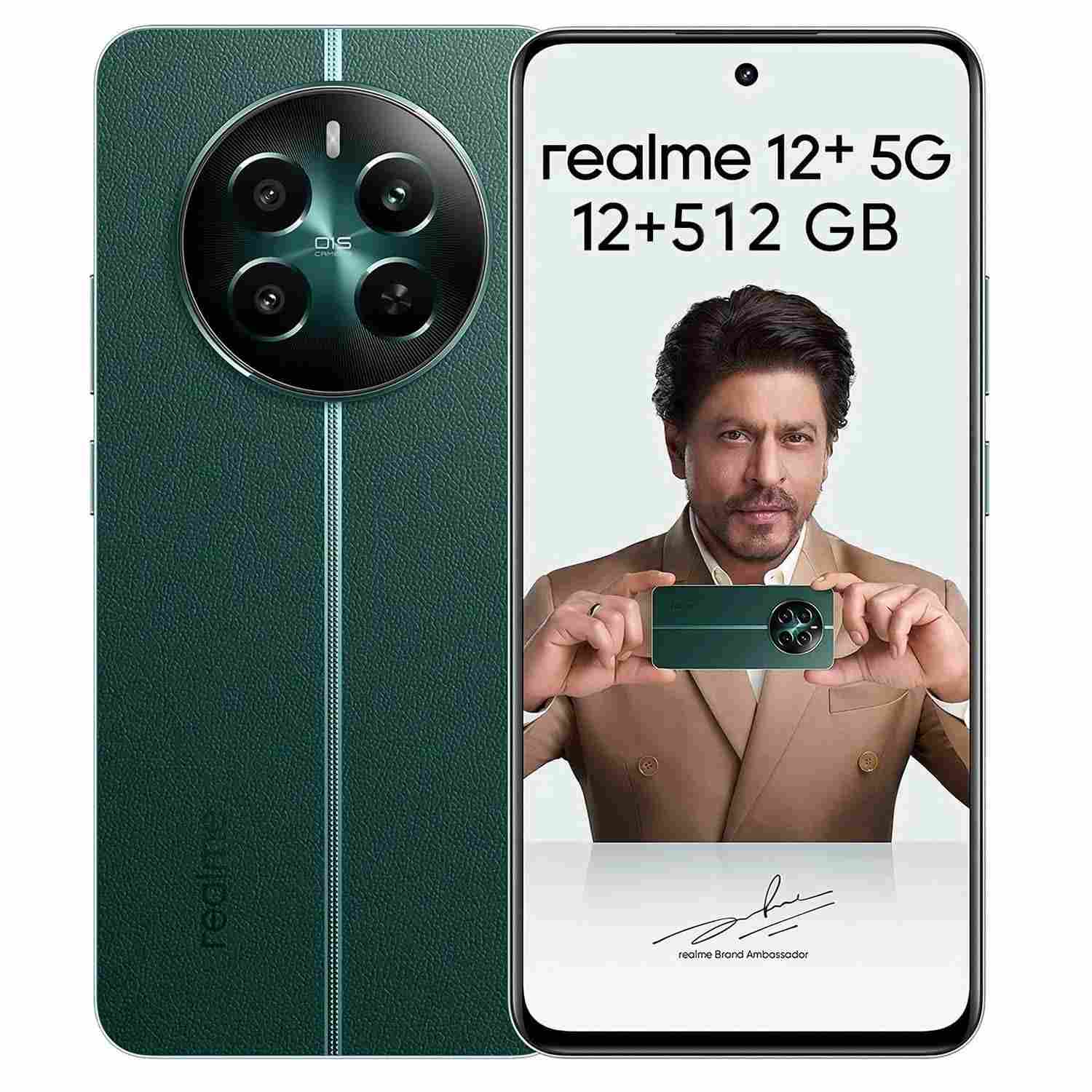 Smartphone Realme 12+ 5G: Potência e Fluidez com 12GB RAM e Tela AMOLED 120Hz