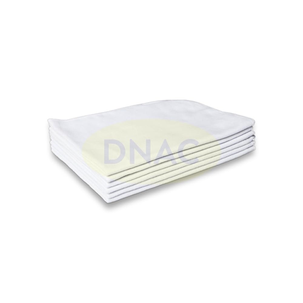12 Flanelas de Microfibra Branco 28x48cm - Limpeza Eficiente e Versátil Itatex
