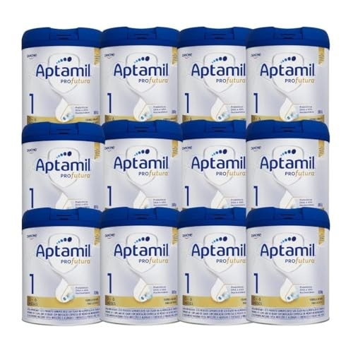 Fórmula Infantil Aptamil Profutura 1 800g - Kit 12 latas