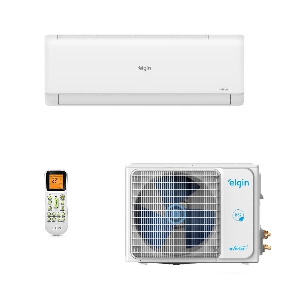 Ar-Condicionado Split Elgin Eco Inverter II Wi-Fi 12.000 BTUs Só Frio R-32 220V - Eficiência Energética Classe A