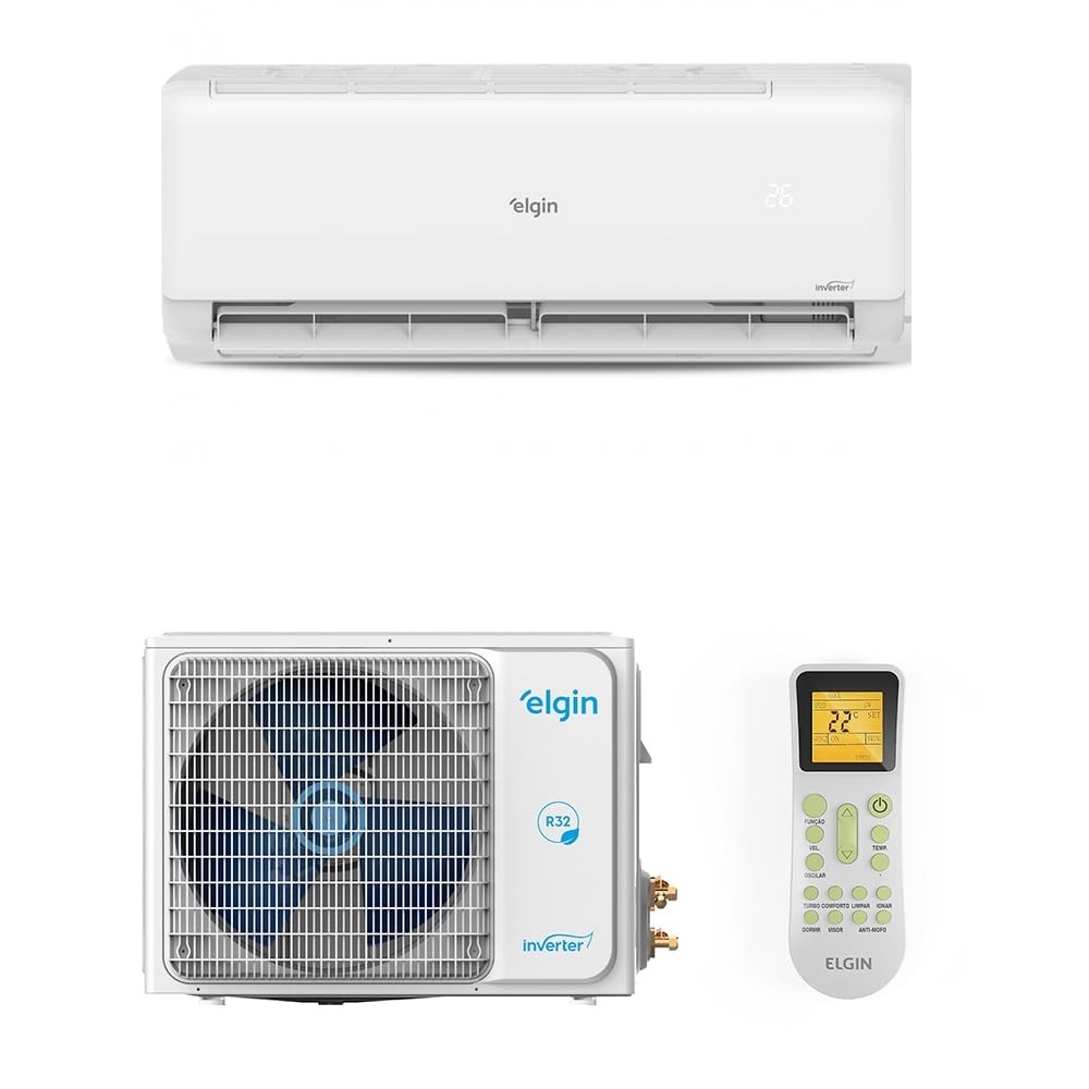 Ar Condicionado Split Elgin Eco II Inverter 12.000 Btus Wi-Fi R-32 - Conforto Inteligente com Economia