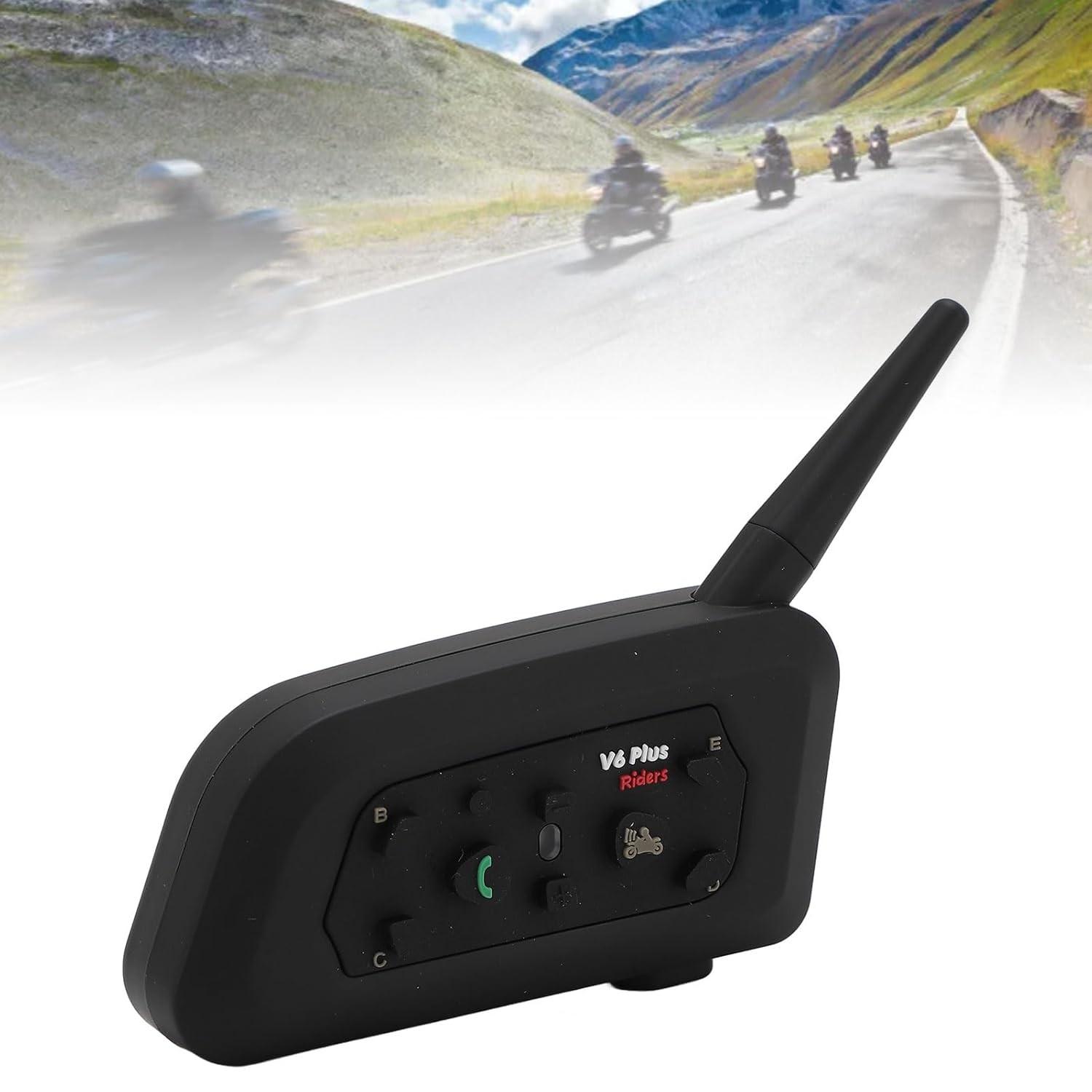 Intercomunicador Diyeeni V6 Plus: Conexão Sem Fio de 1200m para Motociclistas e Aventuras ao Ar Livre