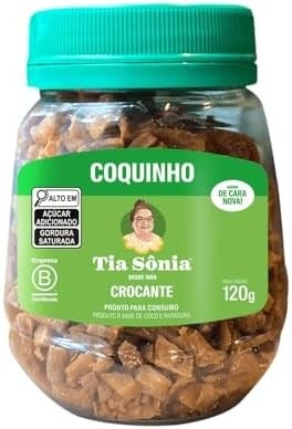 COQUINHO CROCANTE POTE 120G