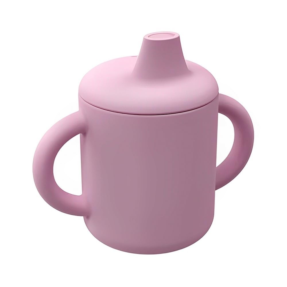 Copo de Silicone NT-2 120ml Rosa - Seguro e Prático para Bebês e Crianças