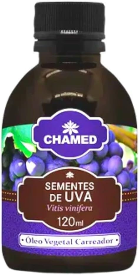 Óleo Vegetal de Semente de Uva 120ml - Chamel