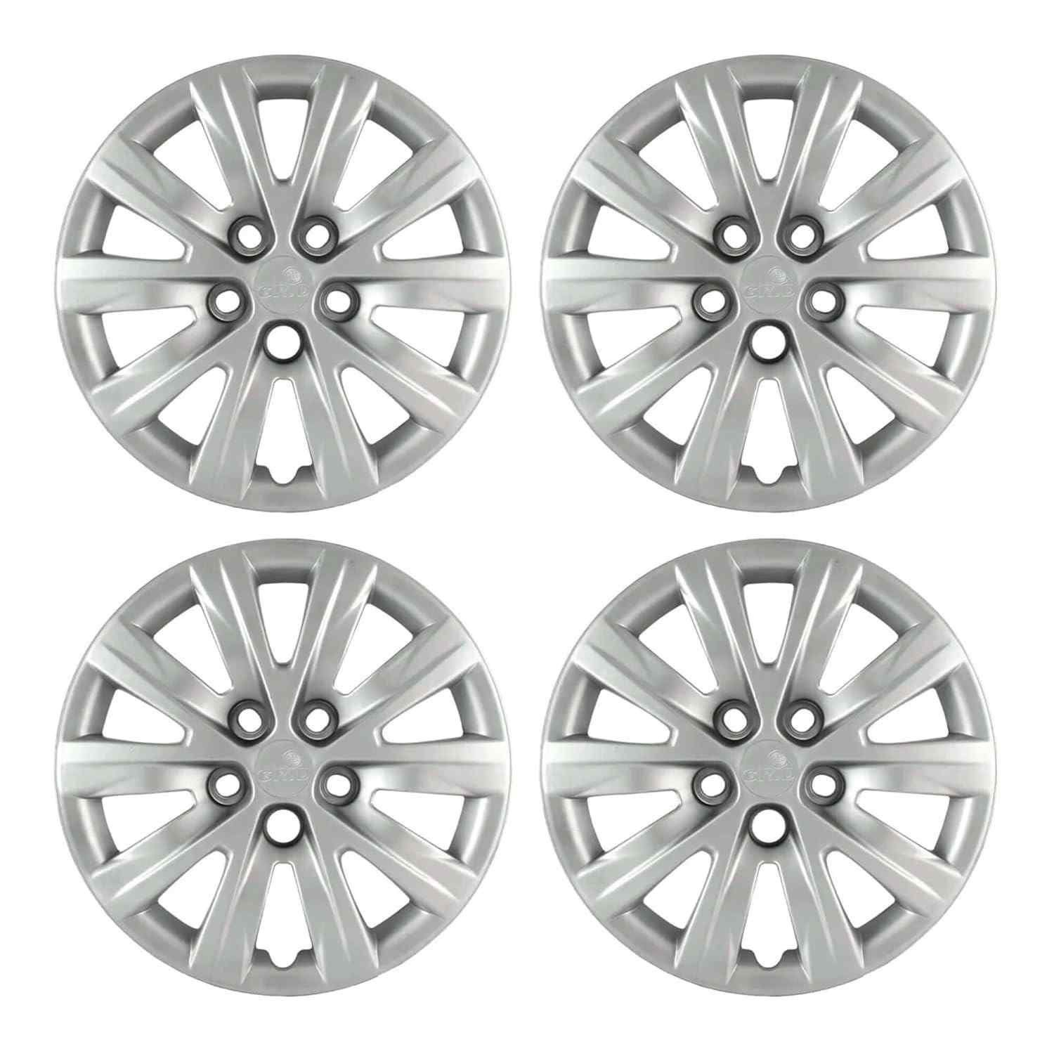 Calota Aro 15" Prata Mod Fox/Space/Polo 12/13 - Jogo 4 Peças Grid 078CP-PTA-E