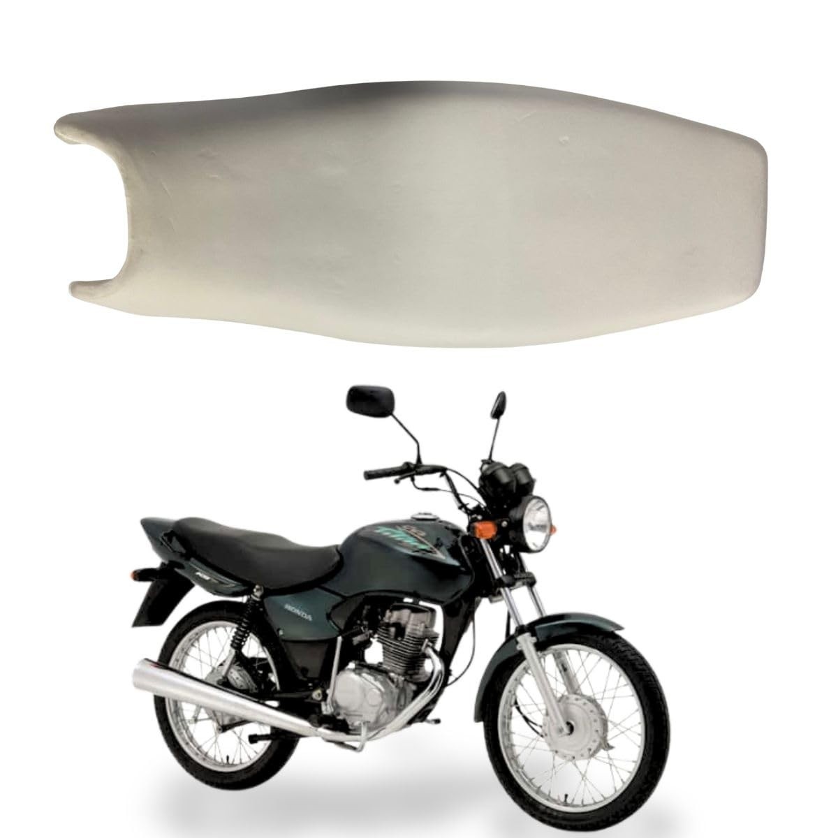 Espuma Banco Moto Honda Titan 125 (2000-2008): Conforto e Durabilidade para Sua Pilotagem