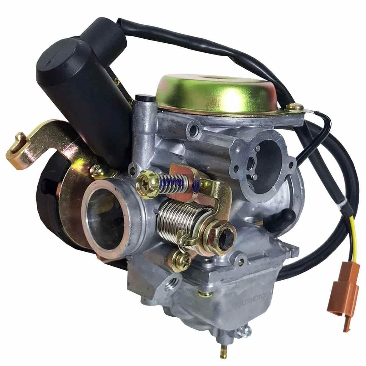 Carburador Completo Suzuki Burgman 125 (2006-2010) + Mangueiras - Desempenho Otimizado!