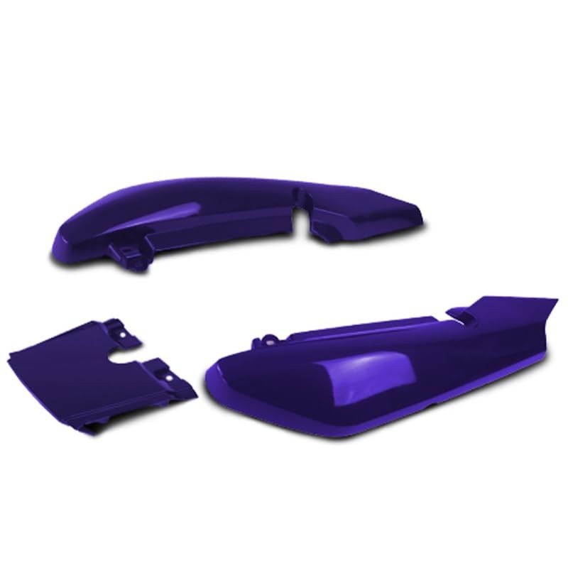 Rabeta Roxo para Yamaha YBR 125 (2002-2004) - Kit 3 Peças: Estilo e Durabilidade