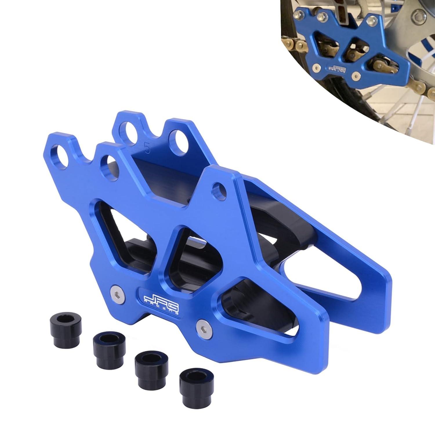 Guia de Corrente JFG Racing CNC Alumínio Azul para Yamaha YZ 125/250/250F/450F e WR 250F/450F