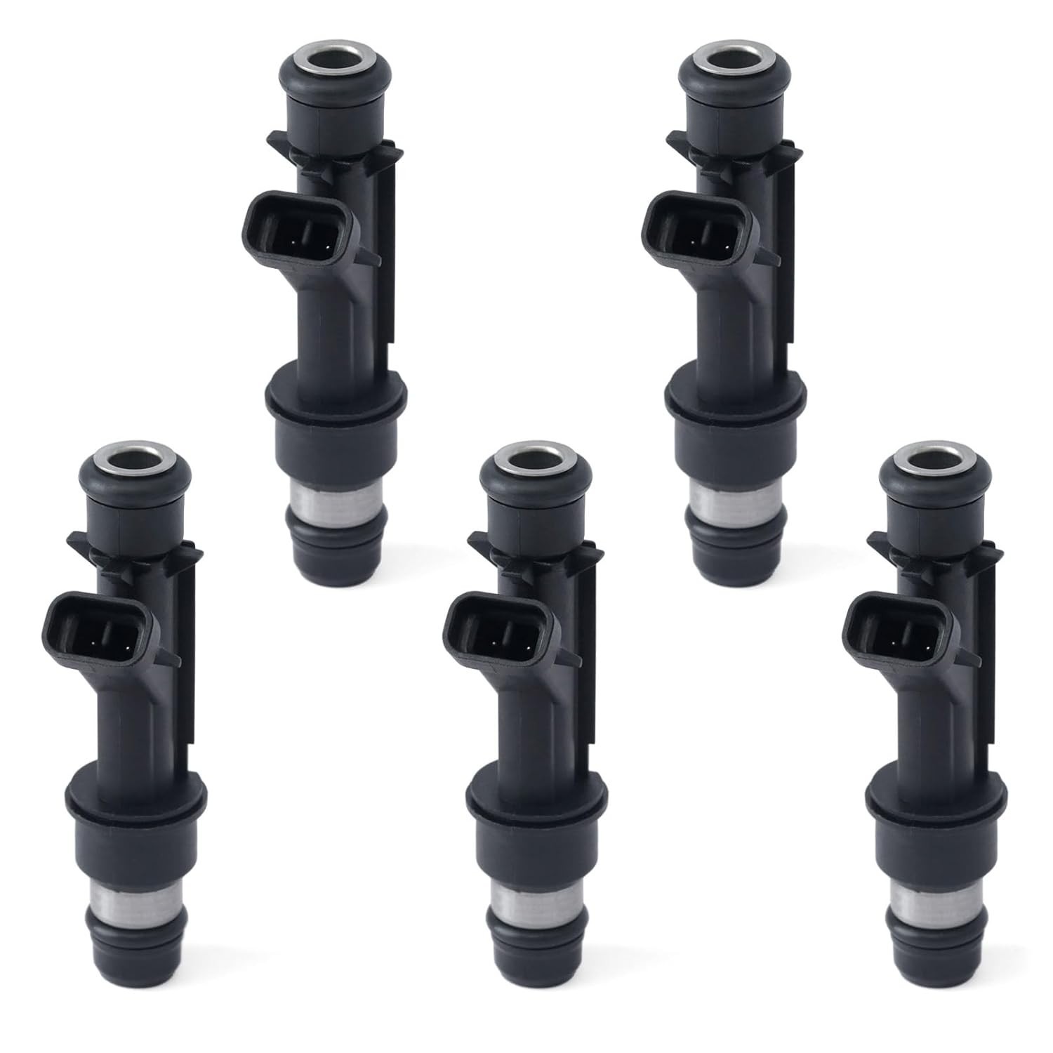 Kit 5 Injetores de Combustível 12589465 para Chevy Colorado, Trailblazer, Buick Rainier e mais