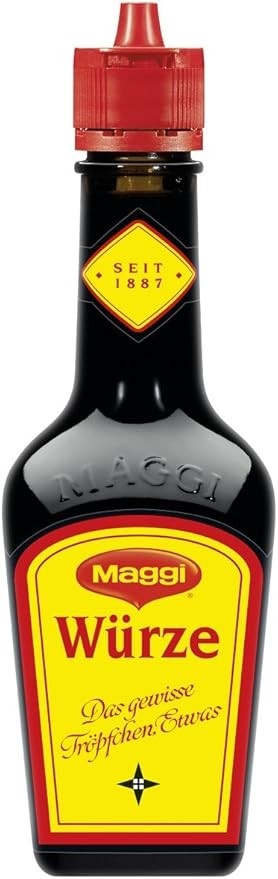 Molho Tradicional Alemão Maggi Würze 101ml / 125g (12 Unidades)