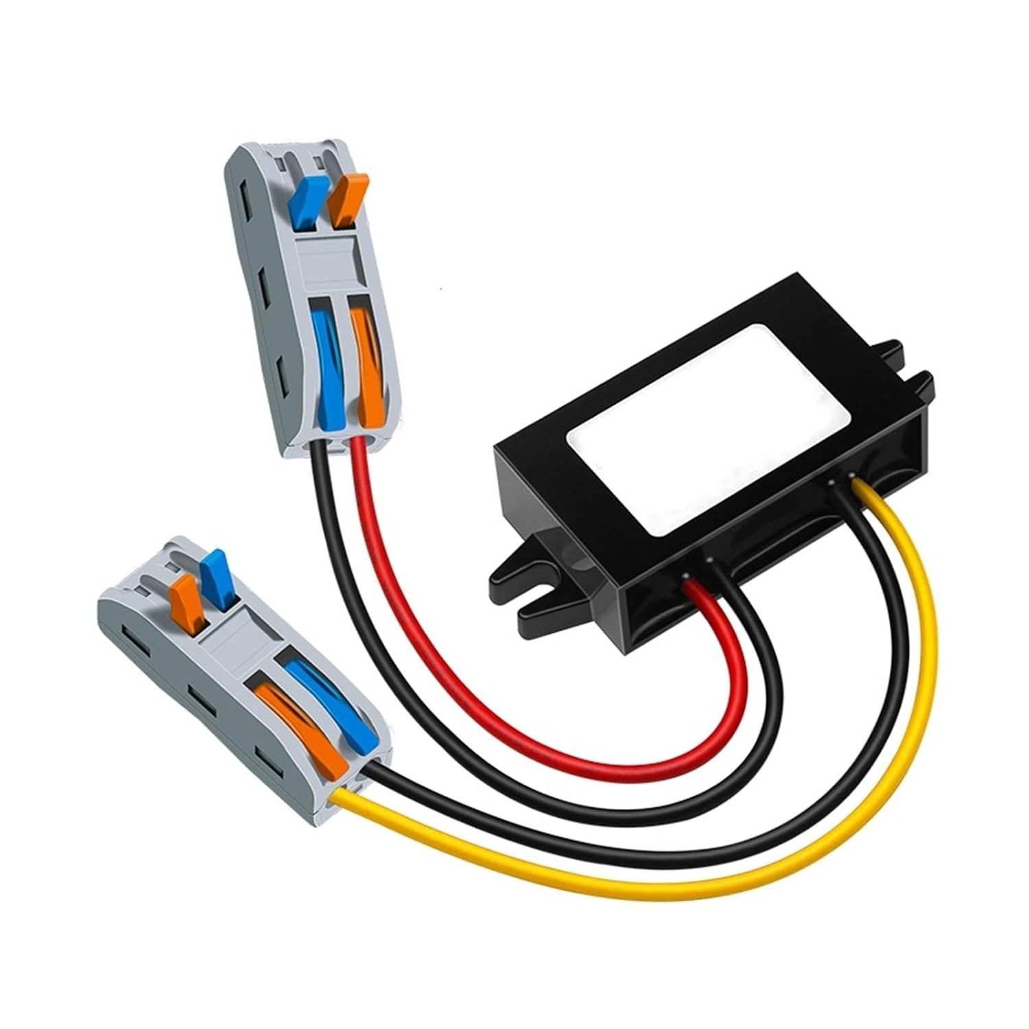 Conversor de Tensão DC-DC 24V para 12V: Potência e Estabilidade para Seus Equipamentos (1A a 35A)
