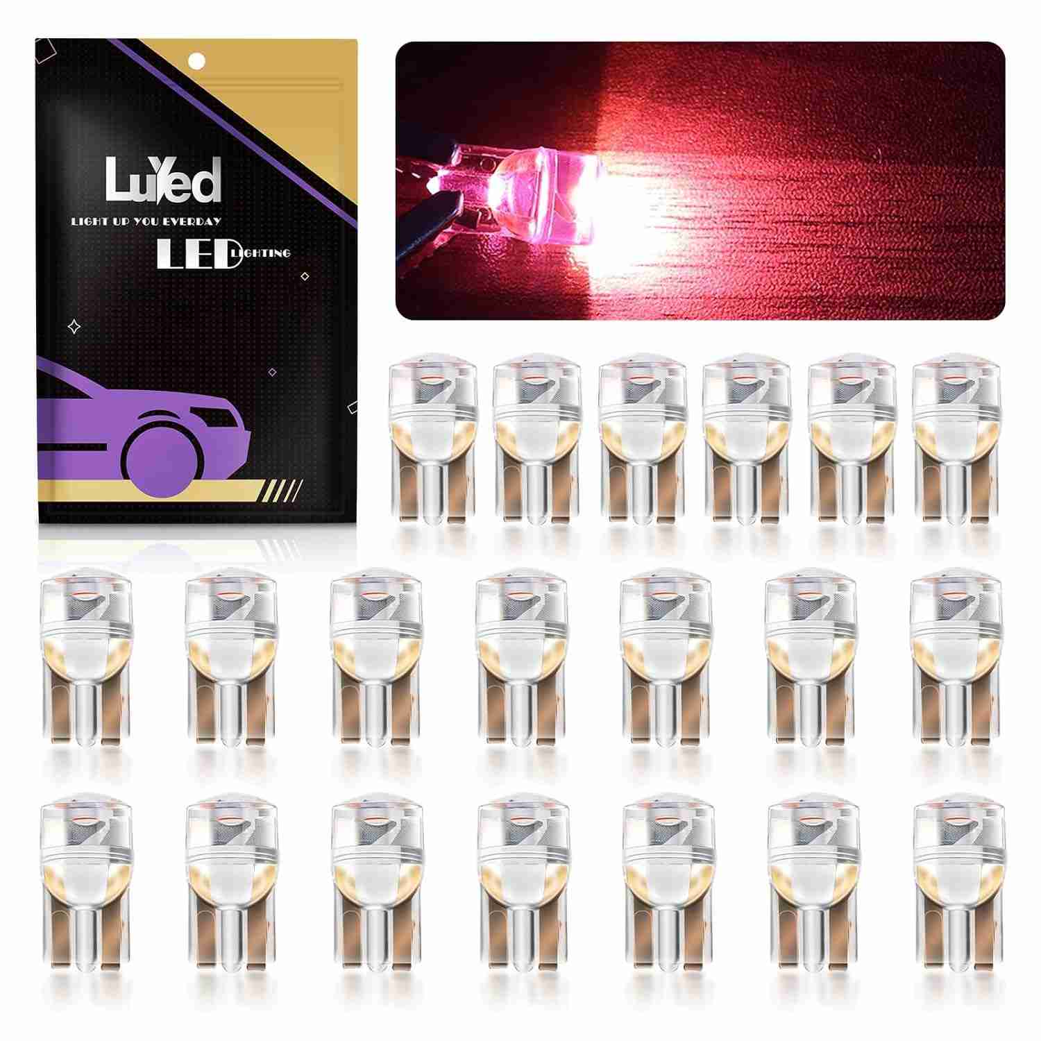 Ilumine Seu Caminho: Lâmpadas LED T10 194 12V 5700K - Brilho Intenso e Durabilidade para Seu Veículo