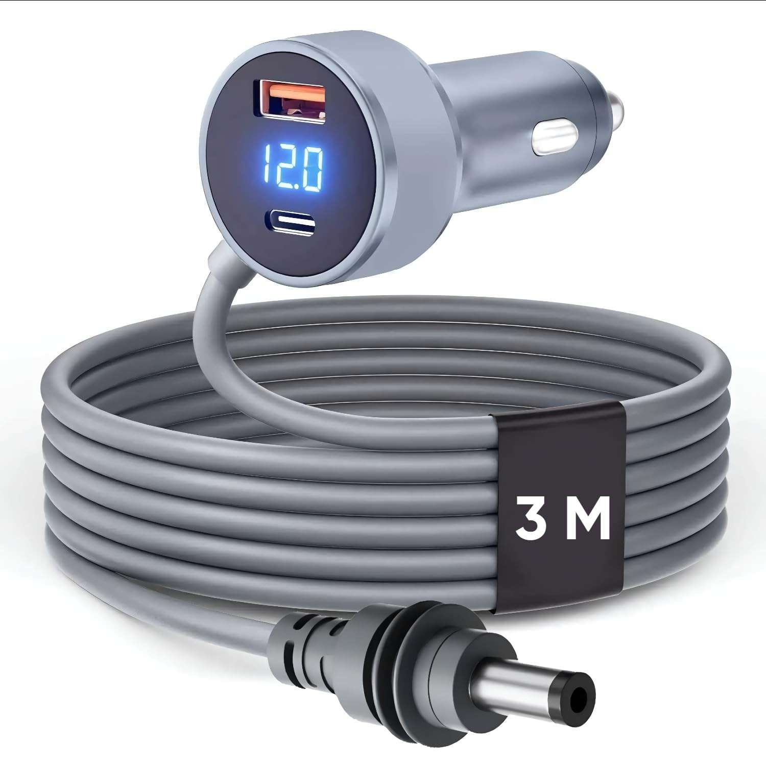 Cabo Carregador Starlink Mini 12V/24V Veicular - Energia Segura e Confiável em Qualquer Lugar