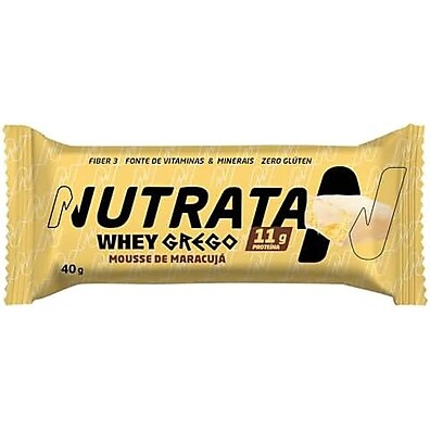 Whey Grego Bar Mousse Maracujá: 12x Delícia Proteica