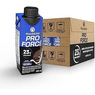 Piracanjuba ProForce: Proteína Cookies & Cream (12x250ml)